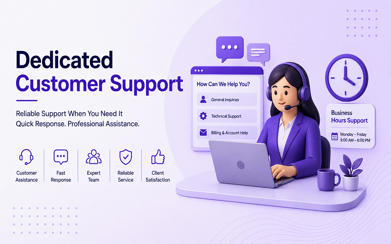 Dedicated Customer Support